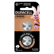듀라셀 쓴맛코팅 리튬 코인 건전지 CR2032, 2개입, 1개