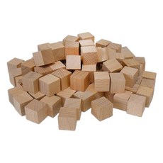 놀이수학 공간능력 큐브블록 쌓기놀이 100P/ 쌓기블록 도형인지놀이 큐브블럭 엄마표, 1개