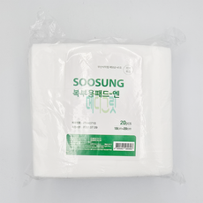 수성 외과패드(복부용패드) 18cm x 20cm 20매입, 1개, 외과패드