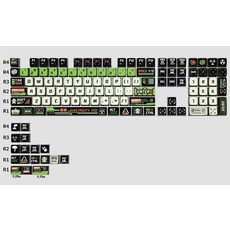 SAX MDA 프로필 푸딩 키캡 기계식 키보드의 체리 MX 스위치용 PBT 및 PC 소재, 02 ASA Doom