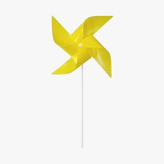 바람개비 단색 4각 17cm