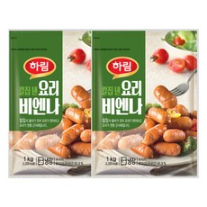 하림 칼집 낸 요리비엔나 (냉장), 2개, 1kg