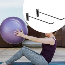 안정성 볼 바레 볼 농구를 위한 2Pcs 요가 공 홀더 주최자