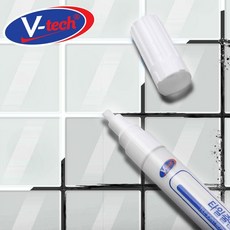 V텍 타일 줄눈 마카펜 타일눈 보수제 틈새때 제거 1(PCS) 46123 PN top+337lx