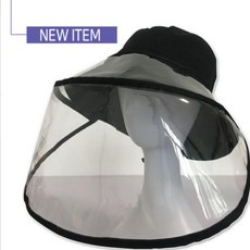 안면 마스크 페이스쉴드 비말차단 안경착용가능 얼굴가리개, 투명, 1개, 1개입