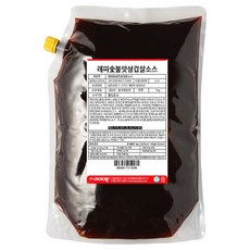 레피 숯불맛삼겹살소스 고기만능 매운불맛디핑 찍먹소스, 1kg, 1개