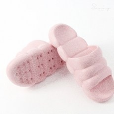 우깡몰 뚱카롱 구름 슬리퍼(235-240mm) (핑크) 구름실내슬리퍼