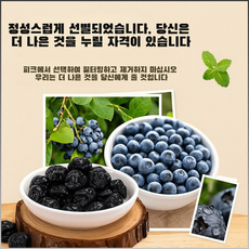 무설탕 블루베리 야생 과일 말린 것 설탕 얼룩 큰 과일 노소 누구나 말린 것 냉동 야생블루베리 무첨가 깨지기 쉽다 말린 블루베리 씨 없는, 50g/봉지