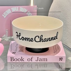 세라믹 미니그릇 4종 플레이팅 감자튀김 바스켓 접시 사이드 반찬, 1개, G. 도파민 몽환 과일 접시 아이보리