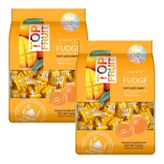 coowy 쿠위 탑젤리 망고젤리, 1kg, 2개