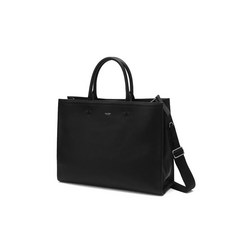 매장정품 JILLSTUART 질스튜어트 [삭형콜라보][ROGAN] 로건 블랙 레더 심플 토트백 JUBA5E941BK 1248990