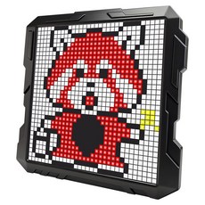 FDUCE 메카닉 데스크톱 픽셀 스크린 32 x 32px HXSP-001, 1개, 블랙