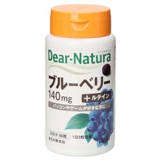 Asahi 朝日 Dear Natura Style藍莓葉黃素錠 140mg, 1罐, 60顆