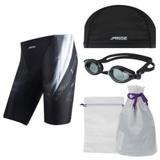 어라이즈 남성용 5부 실내 수영복 세트 ASIM440GCP