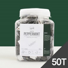 베라티 페퍼민트 삼각티백 허브차류, 1.2g, 50개입, 1개