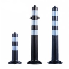 시선유도봉 진회색 차선규제봉 탄력봉 도로봉 도로안전용품 공사장 현장, 고리형 대 H750, 1개