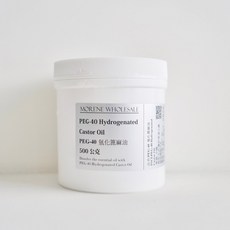【MW精油工坊】PEG-40 氫化蓖麻油 精油乳化劑 分散精油溶於水中, 1個, 500g