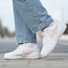 [국내매장정품] 나이키 주니어 여아 편하고 튼튼한 가죽갑피 데일리 운동화 스니커즈 폴포스로우 SENKWPPL