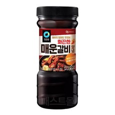 청정원 화끈한 매운갈비양념 840g, 1개