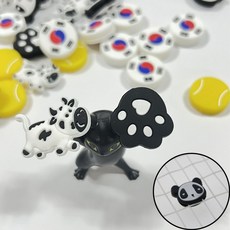 테니스 라켓 실리콘 댐퍼 라켓 손상 방지 충격 흡수, 1개