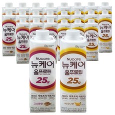 뉴케어 올프로틴 245ml 고소한맛 12 + 바나나맛 12 총24개, 24개