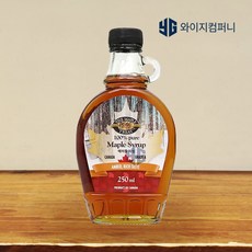 메이플시럽 250ml 단풍 캐나다 퓨어 핫케이크 와플시럽 단풍원액 100% 국내배송