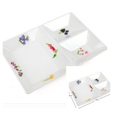 과자 및 마른안주 서빙기 대형 접시 나눔식기 반찬 수납 그릇 986000ea (개), 본상품