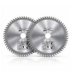 두께 1.4T 60날 5인치 목공용 충전용 원형톱날, 2개