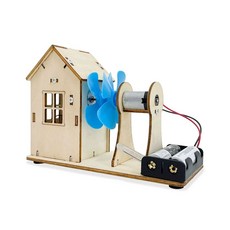 실험용발전키트 풍력발전모형 풍력모형 과학교구 과학실험 D