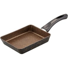 아이미디어Aimedia 계란 구이 프라이팬 계란 구이기 계란구이기 달걀 빵 골드 대리석 IH 대응 대리석 코트 빵 대리석 코트 가공 볶음 냄비 주방용품, 1개, 1cm