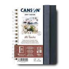 CANSON 아트 북 드로잉 노트 화이트, 나선형