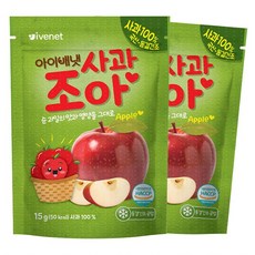 아이배냇 과일조아 산양유아식 사과 조아, 2개, 15g