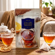 노브랜드 루이보스오렌지, 12g, 4세트, 12개입