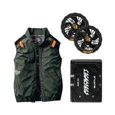 BURTLE 空調服風扇衣 AC2014系列 套裝組 腰後開孔