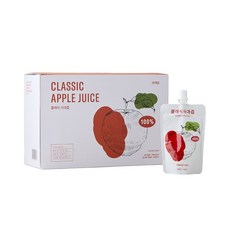 (클래식농원) 농부가 직접 만든 NFC 사과즙 4L, 100ml