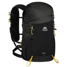 AONIJIE 24L / 30L 남성용 경량 하이킹 백팩 조절식 및 다기능 배낭 여행 장비 러닝 데이팩, B#30l-black