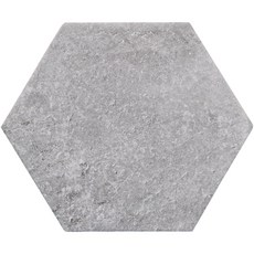 磁磚w-岩洞六角磚20X24/Made in spain, 1個, 淺灰