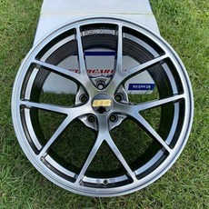 18인치 19인치 자동차휠 경량 스핀 성형 개조 휠 세트 BMW 아우디 폭스바겐 호환, 1개, E형 전기도금 실버 도장