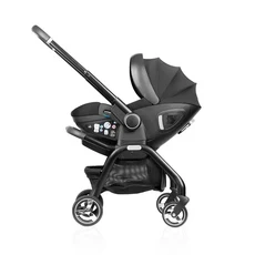 휴대용 카시트 유모차 유모차 바구니 포함 4 in 1 다기능 및 접이식 디자인 여행 시스템, Stroller, Stroller