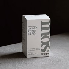모스스토리 오리지널 만능 가루육수 멸치 새우 황태 35포, 140g, 1개