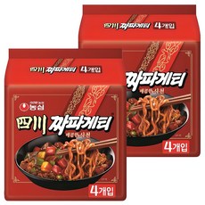 NONGSHIM 農心 四川辣味橄欖油炸醬麵, 8包