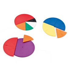 [105696] 아이꿈터 수세기 나누기 분수놀이세트, 1개