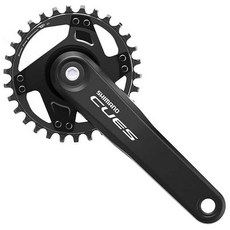 시마노 SHIMANO CUES 큐즈 프론트 체인 휠 FCU40001 체인 가드 없음 크랭크길이/175mm 30T 9/10/11S EFCU4000 1EA0, 1개