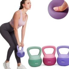 소프트 케틀벨 가정용 층간소음 헬스 홈 트레이닝 케틀벨 웨이트, 소프트 케틀벨 4kg