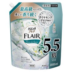 Kao 花王 Humming Flair 衣物柔軟精 皂香 補充包, 1個, 2000ml
