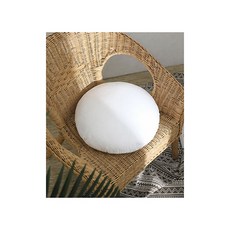 퀼트스타 최고급/원형방석솜_40cm, 1개, 화이트