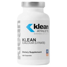 Klean Athlete 檸檬酸鈣膠囊, 1個, 120錠
