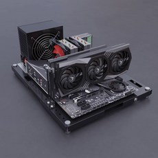 컴퓨터 ATX PC 오픈형 케이스 다단 지원, 기본 본체 (덮개 제외)