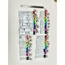 루루피치 커스텀 긴테 홀더 아이돌 굿즈 입장권 홀더, 220mm, 그린