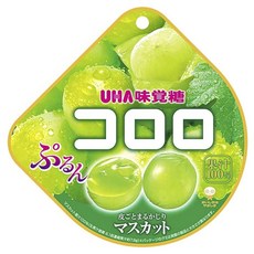 UHA 味覺糖 Kororo麝香葡萄味軟糖, 72個, 48g